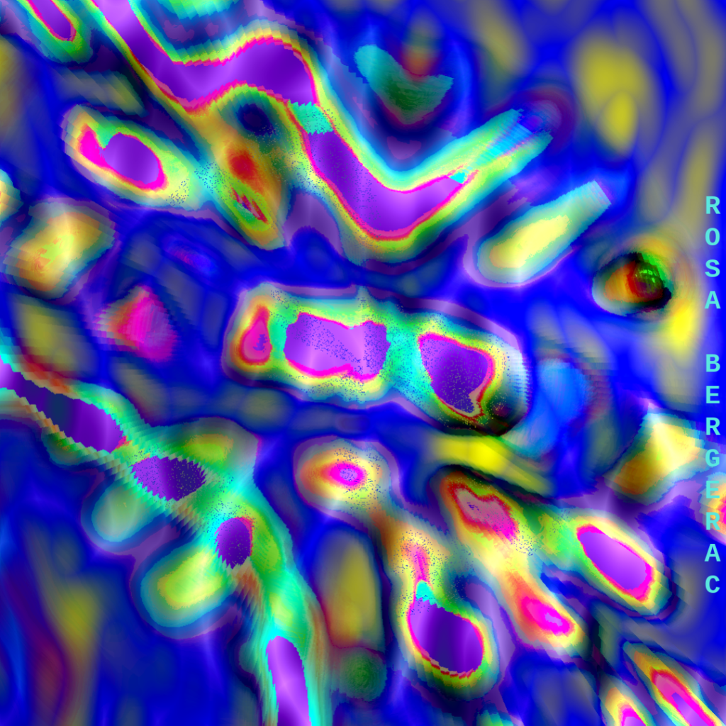 BLUE - PAINTING BY ROSA BERGERAC
