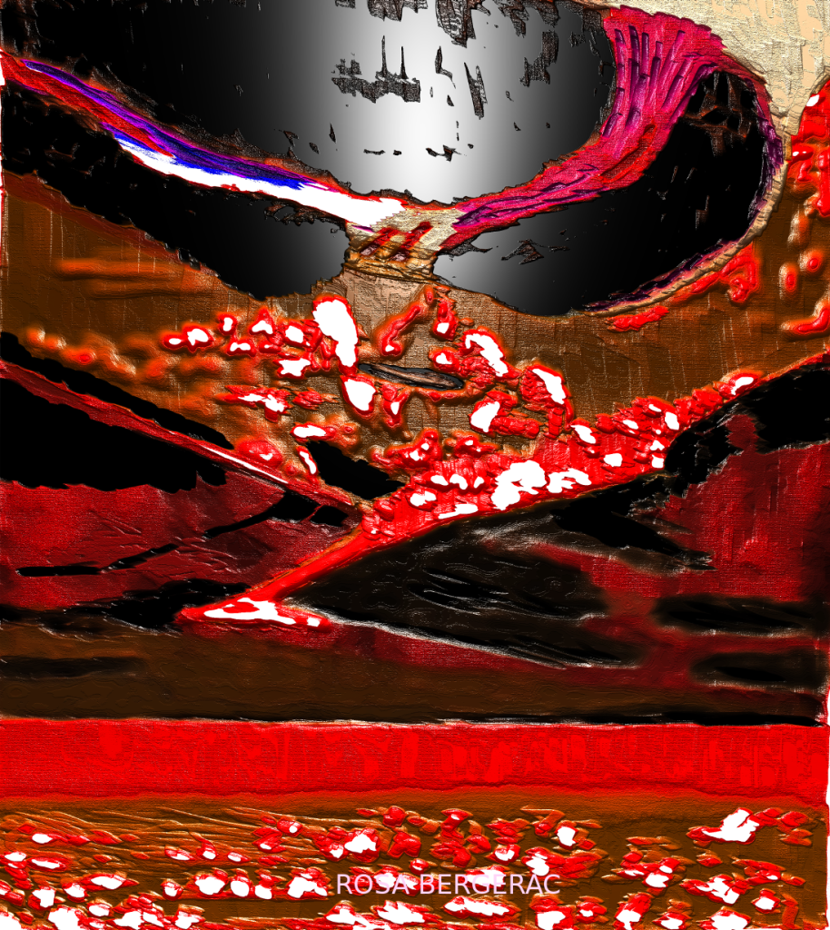 COSMIC NEWS - PAINTING BY ROSA BERGERAC